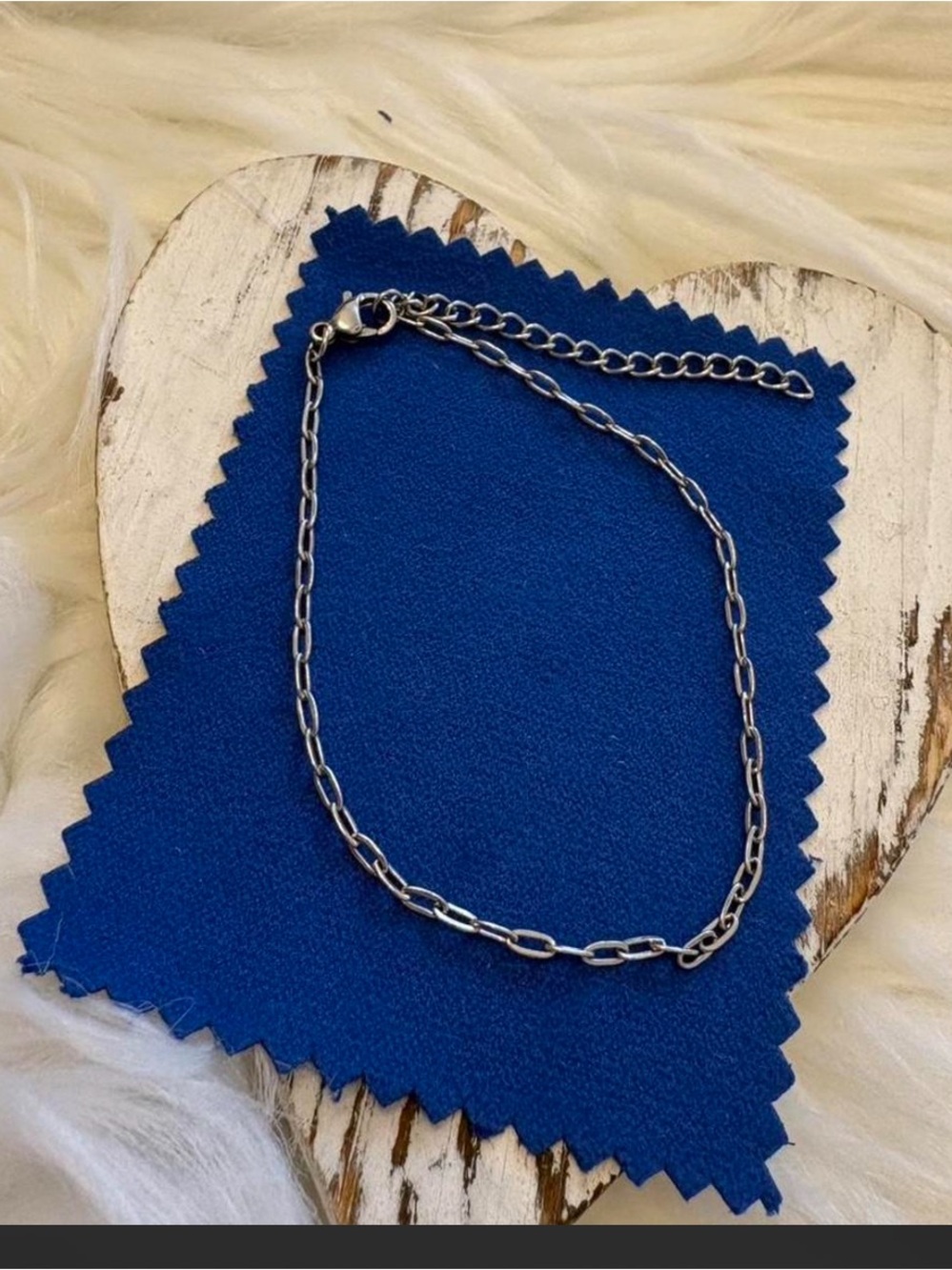 Paper clip bracelet